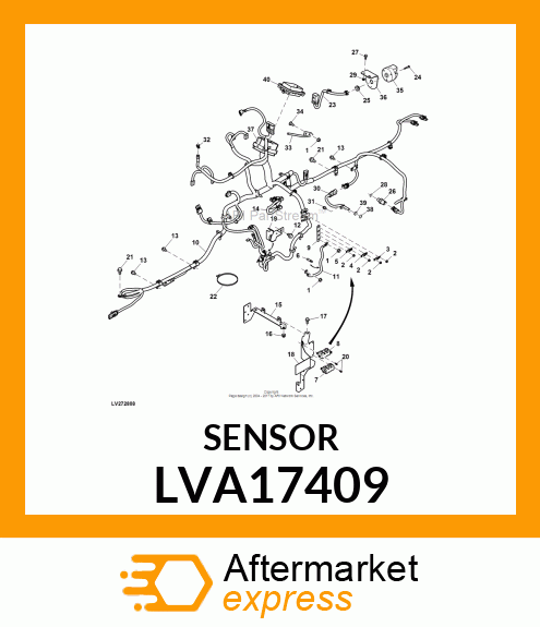 SENSOR, SENSOR, HALLEFFECTOMNIDIRE LVA17409