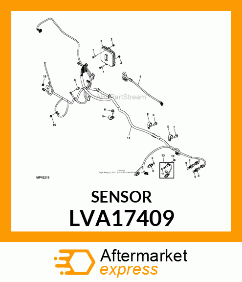 SENSOR, SENSOR, HALLEFFECTOMNIDIRE LVA17409