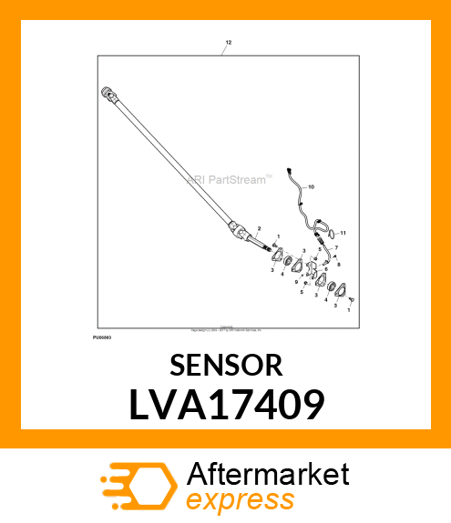 SENSOR, SENSOR, HALLEFFECTOMNIDIRE LVA17409