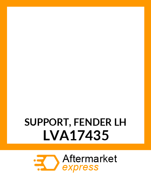 SUPPORT, FENDER LH LVA17435