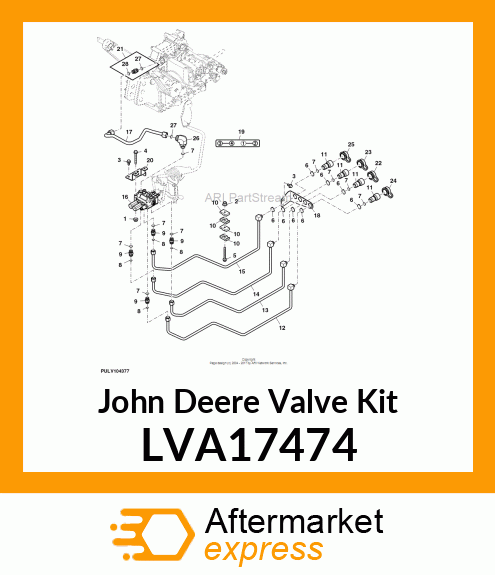 KIT, RELIEF VALVE LVA17474