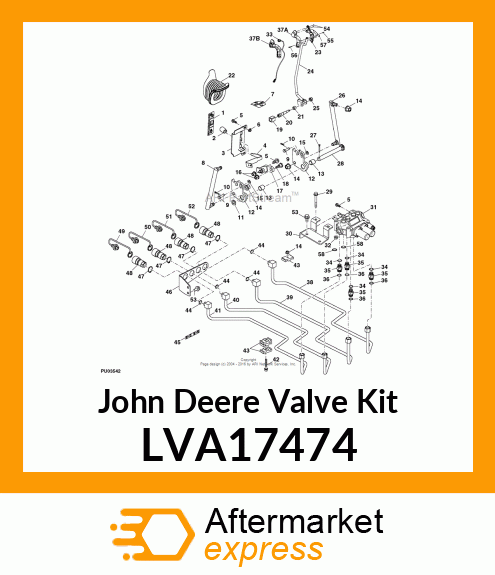 KIT, RELIEF VALVE LVA17474