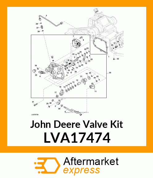 KIT, RELIEF VALVE LVA17474