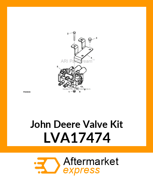 KIT, RELIEF VALVE LVA17474