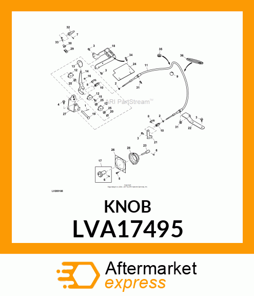 500B, RATE OF DROP LVA17495