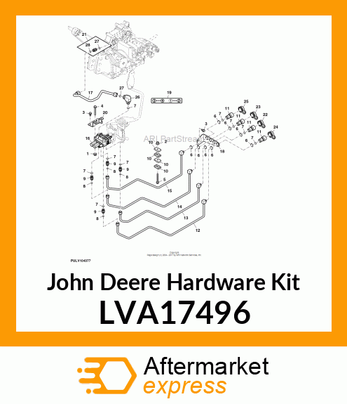 KIT, MV024202M FLOAT SPOOL HARDWARE LVA17496