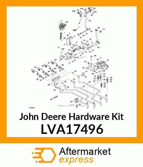 KIT, MV024202M FLOAT SPOOL HARDWARE LVA17496