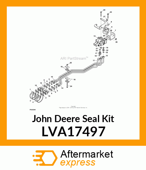 KIT, MV052201M VALVE SEAL LVA17497