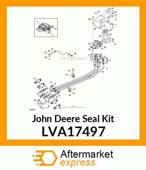 KIT, MV052201M VALVE SEAL LVA17497