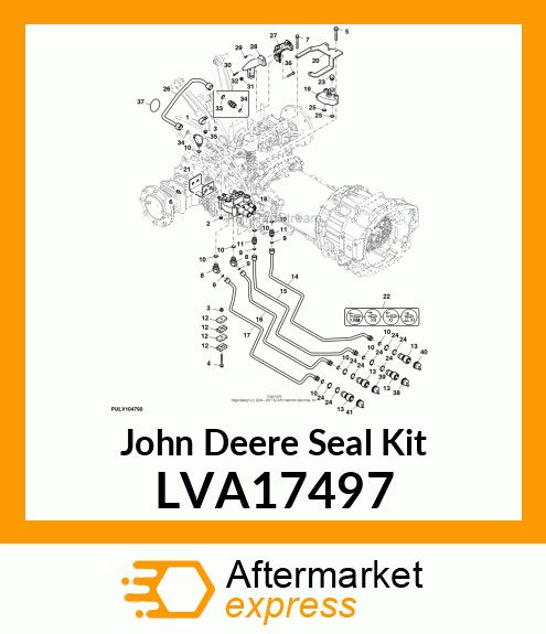 KIT, MV052201M VALVE SEAL LVA17497