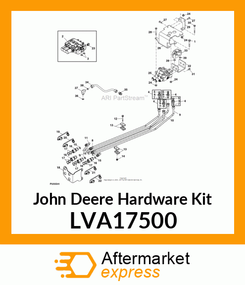 KIT, MV052201M FLOAT SPOOL HARDWARE LVA17500