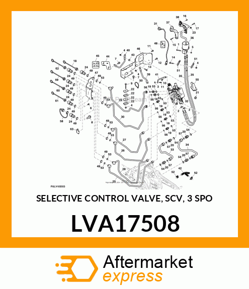 SELECTIVE CONTROL VALVE, SCV, 3 SPO LVA17508