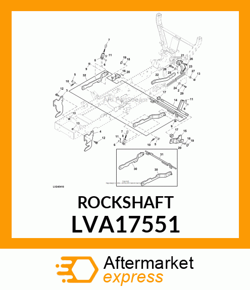 ROCKSHAFT, ROCKSHAFT, MID LVA17551