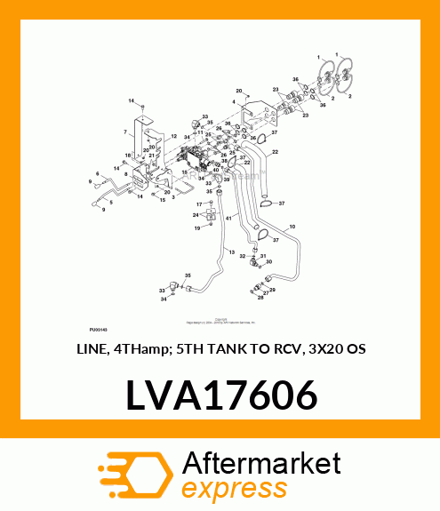 LINE, 4THamp; 5TH TANK TO RCV, 3X20 OS LVA17606