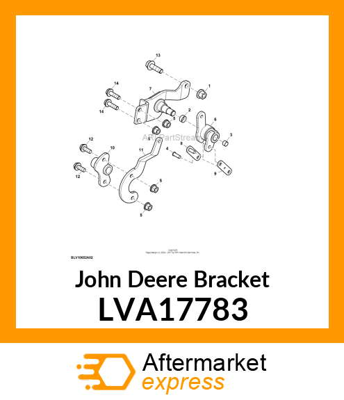 BRACKET, PIVOT MOUNT LVA17783