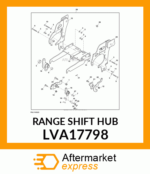 RANGE SHIFT HUB LVA17798