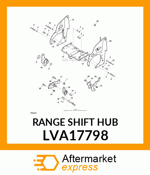 RANGE SHIFT HUB LVA17798