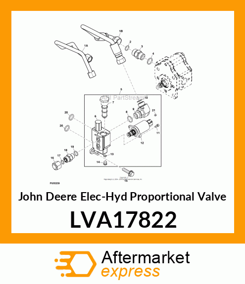 Hyd Proportional Valve LVA17822