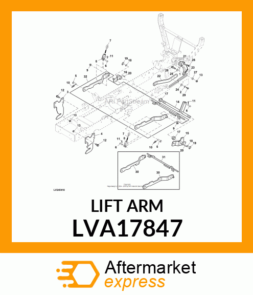 Lift Arm LVA17847