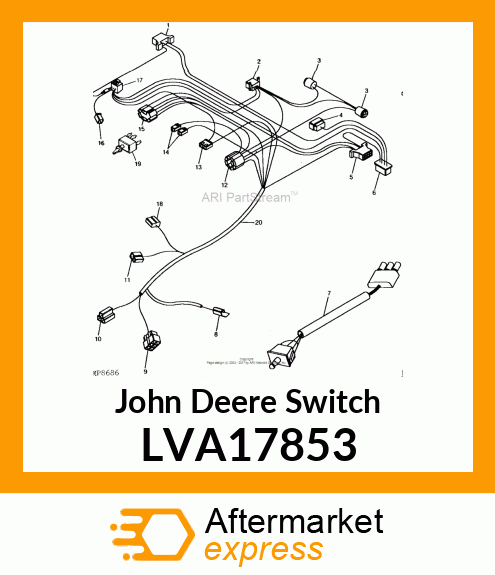 SEAT SWITCH ASM KIT LVA17853