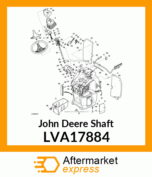 SHAFT, TILT STEERING LVA17884