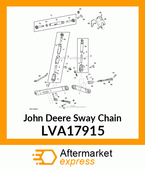 SWAY CHAIN, 4M LVA17915