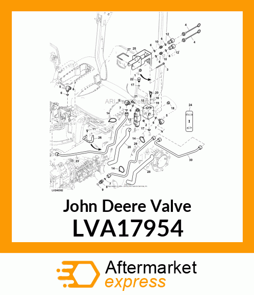 VALVE, VENT LVA17954