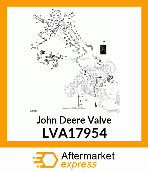 VALVE, VENT LVA17954