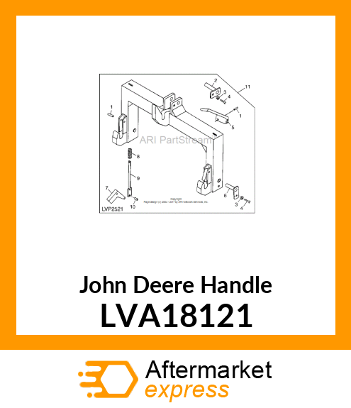 HANDLE, STRAIGHT LVA18121