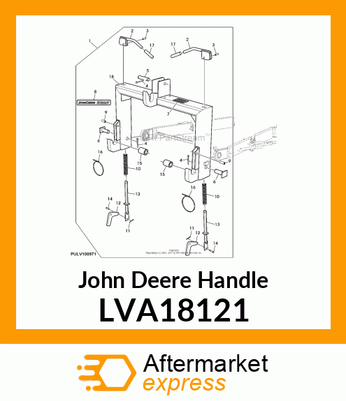 HANDLE, STRAIGHT LVA18121