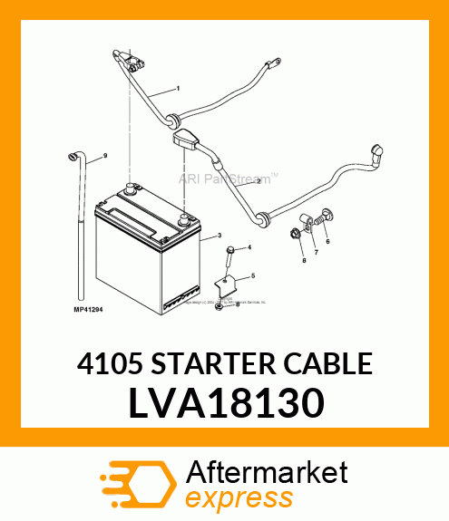 4105 STARTER CABLE LVA18130