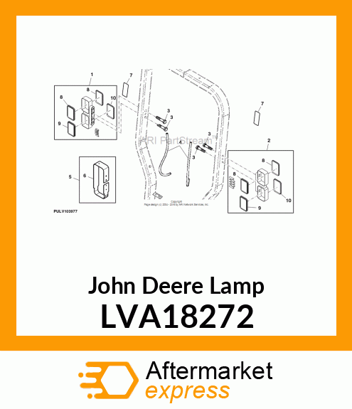 TURN/WARNING ROPS LAMP LVA18272