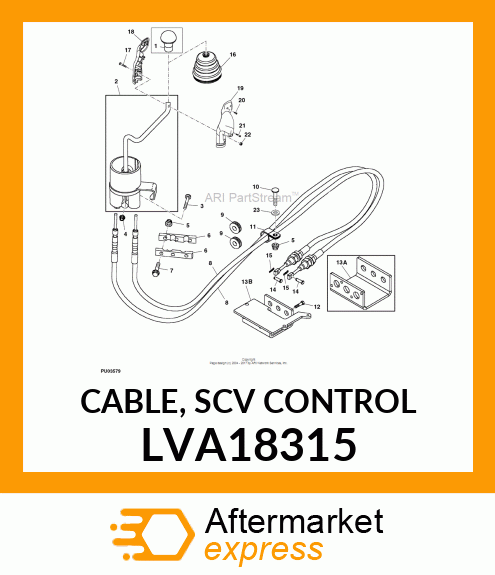 CABLE, SCV CONTROL LVA18315