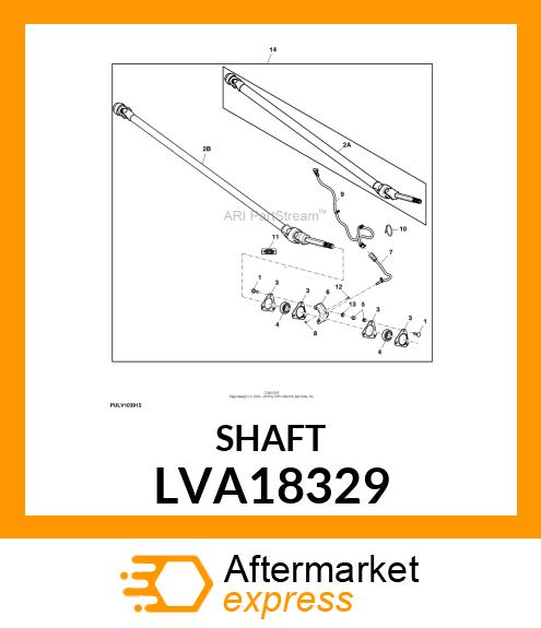 Universal Joint With Shaft LVA18329