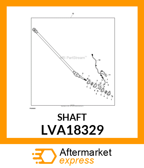 Universal Joint With Shaft LVA18329