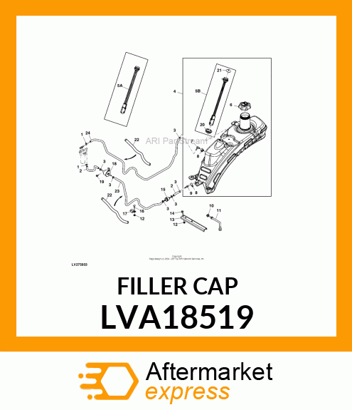 CAP, FUEL TIPS VENT LVA18519