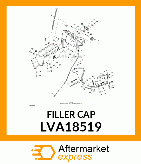 CAP, FUEL TIPS VENT LVA18519