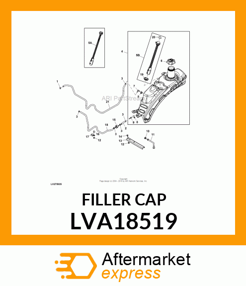 CAP, FUEL TIPS VENT LVA18519