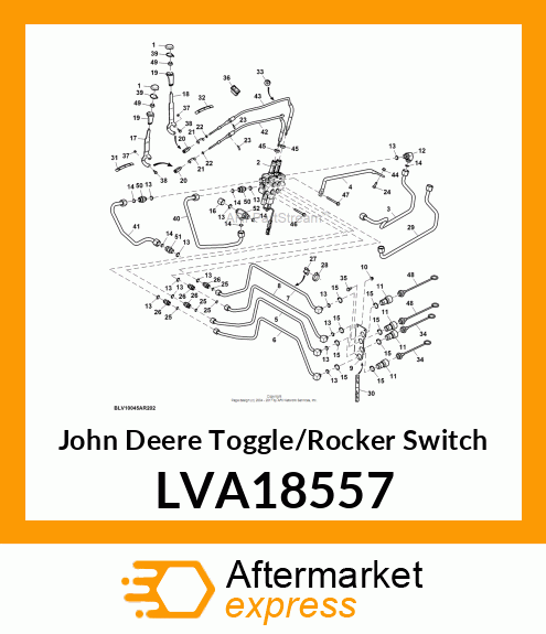 SWITCH, DUAL REAR 5TH EH SCV LVA18557