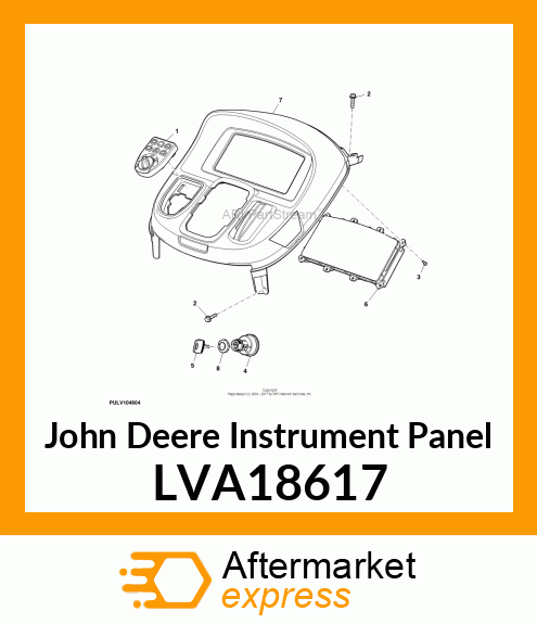 4R INSTRUMENT PANEL HST (DOM) LVA18617