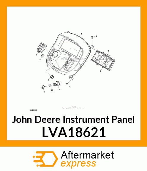 4M INSTRUMENT PANEL HST (EEC T4) LVA18621