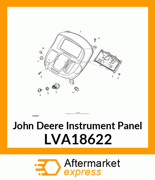 4M INSTRUMENT PANEL PRT (EEC T4) LVA18622