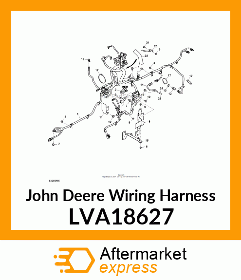 3R CAB CHASSIS HARNESS (DOM) ASM LVA18627