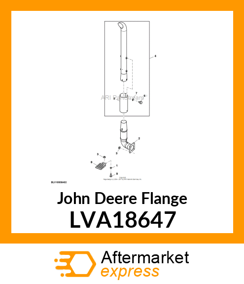 EXHAUST, VERTICAL X40 (NA) LVA18647