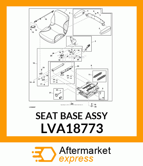 SEAT SUSUPENSION (DOM), HD LVA18773