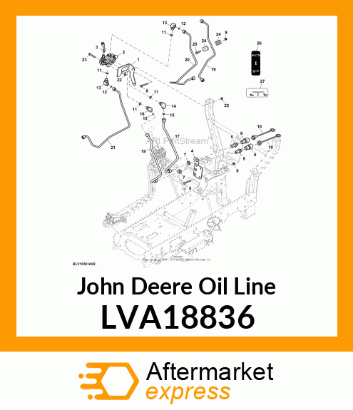 ASSY, LINE OUTLET TO SELECT RS LVA18836