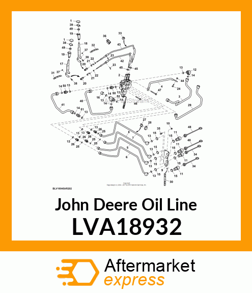 LINE, CAB DUAL REAR SCV TANK LVA18932