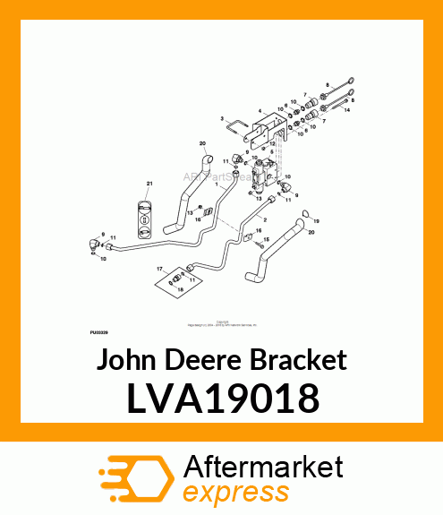 BRACKET, 3RD EH MOUNTING LVA19018