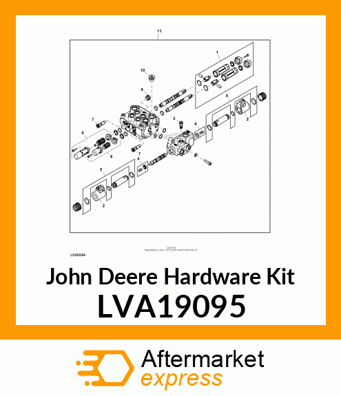 KIT, CAB MID LVA19095