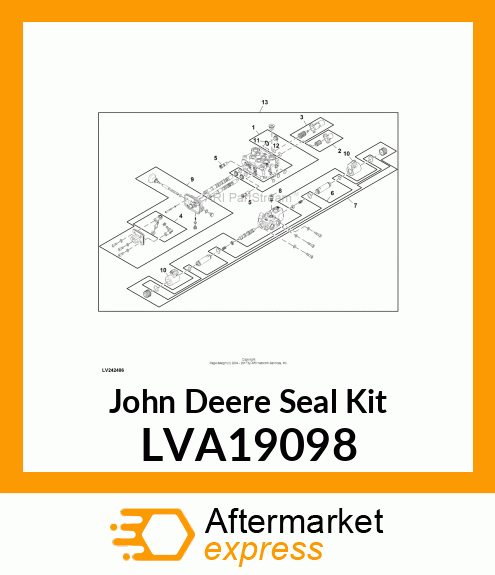 KIT, EH VALVE SEAL LVA19098